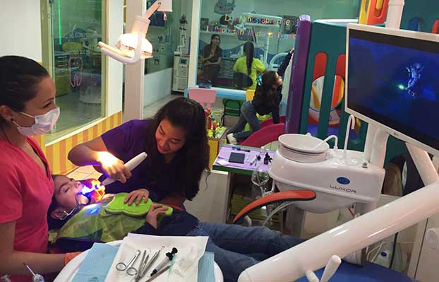 Tecnología láser dental infantil